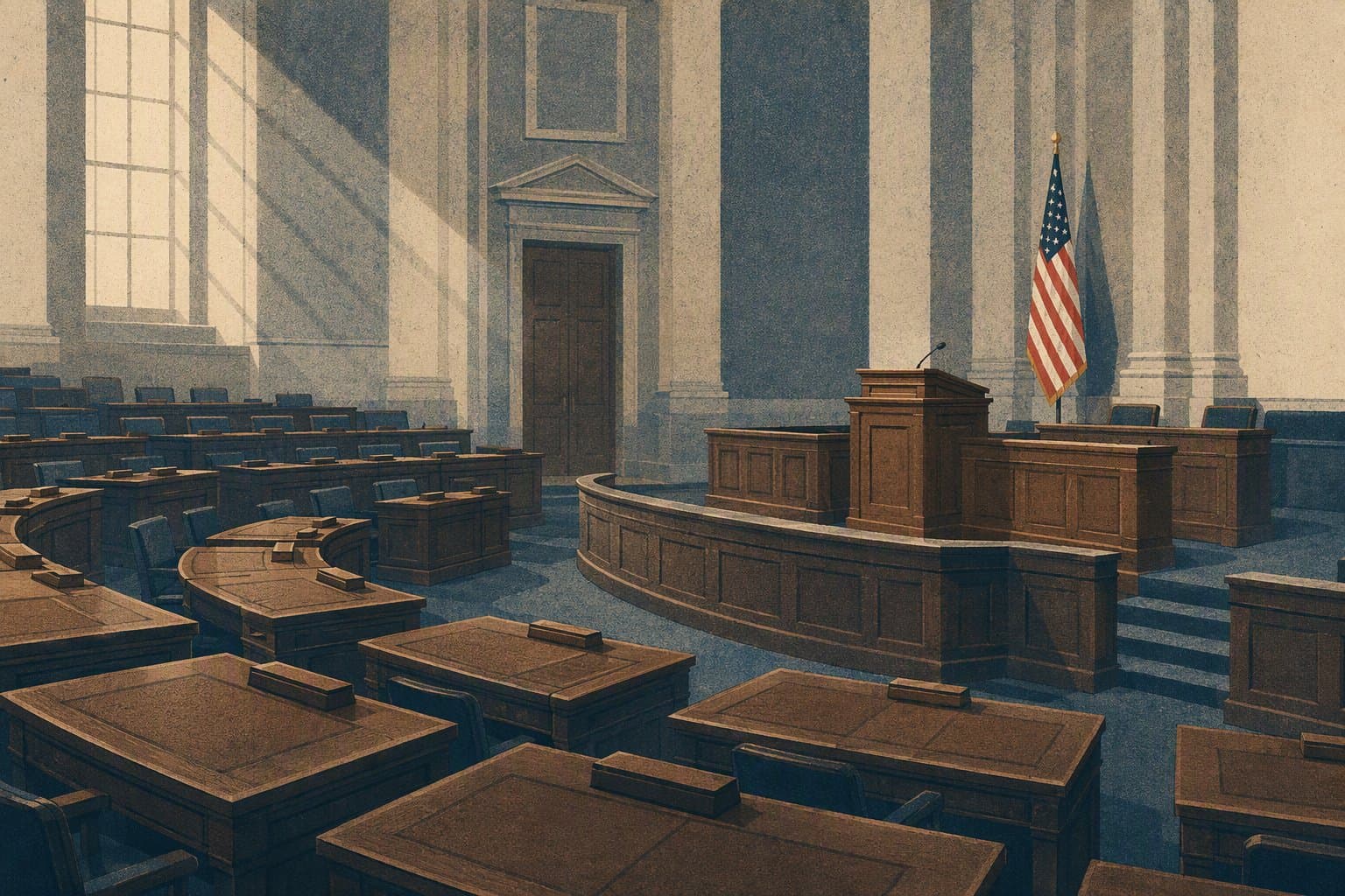 Legislative Vacancy - illustration, Jake Team LLC