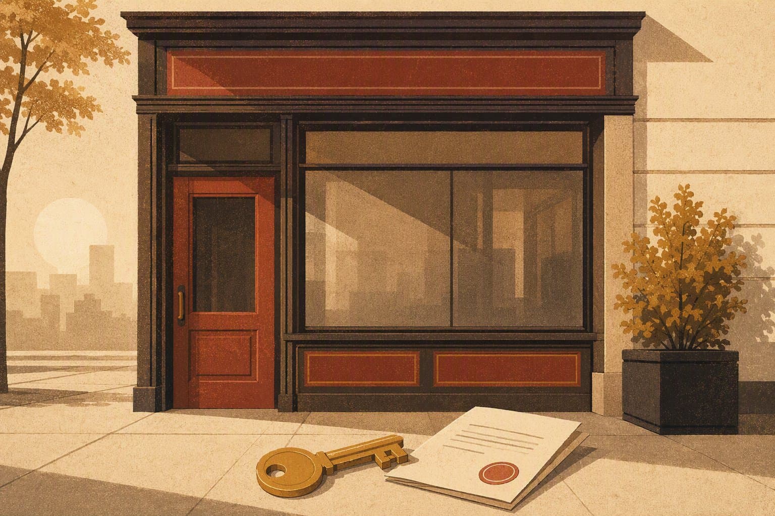 New Business Permit - illustration, Jake Team LLC