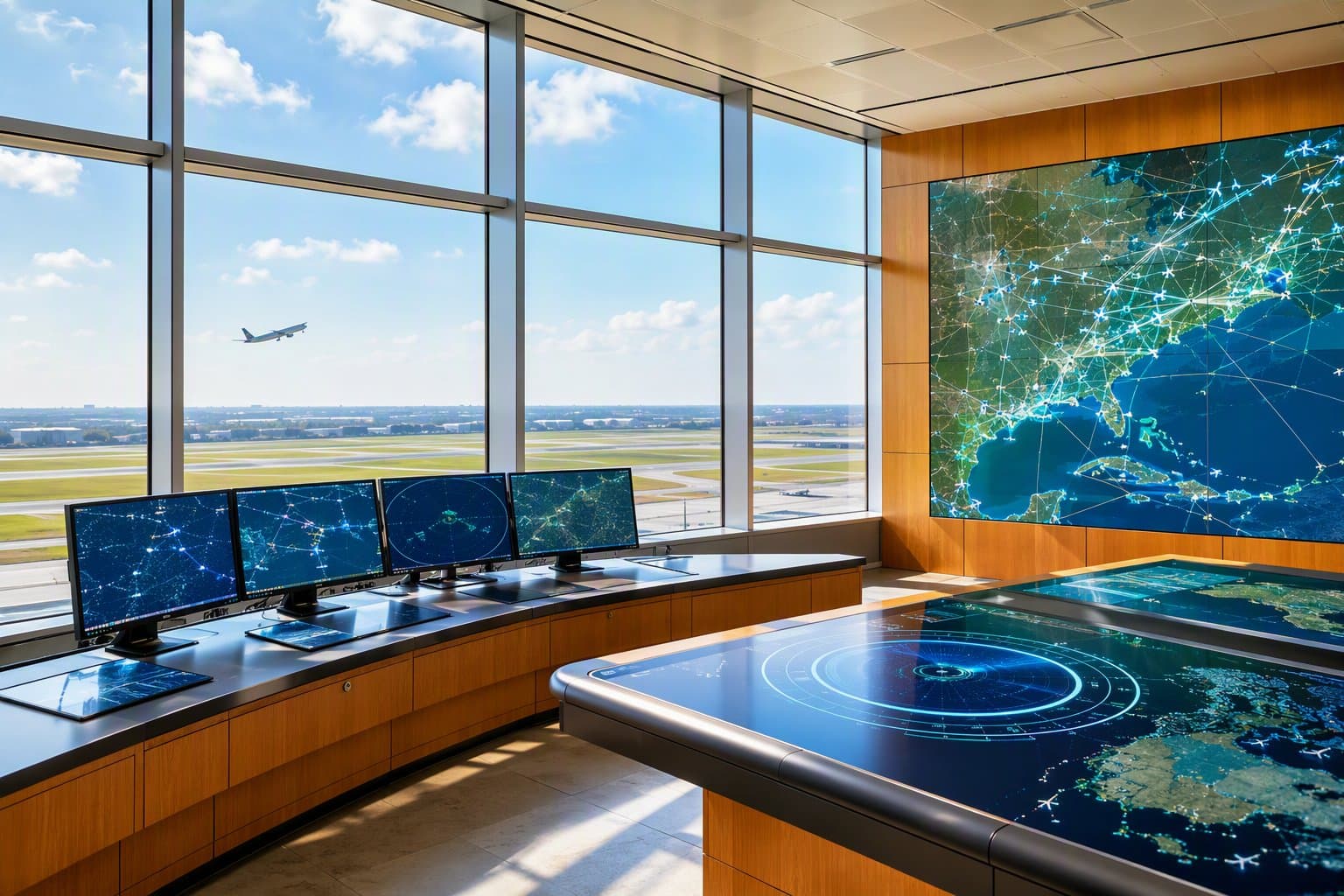 Civic Air Traffic - illustration, Jake Team LLC