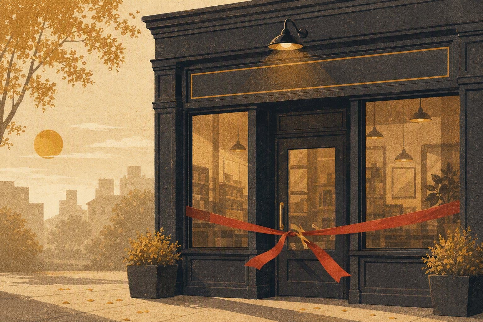 new business opening - illustration, Jake Team LLC