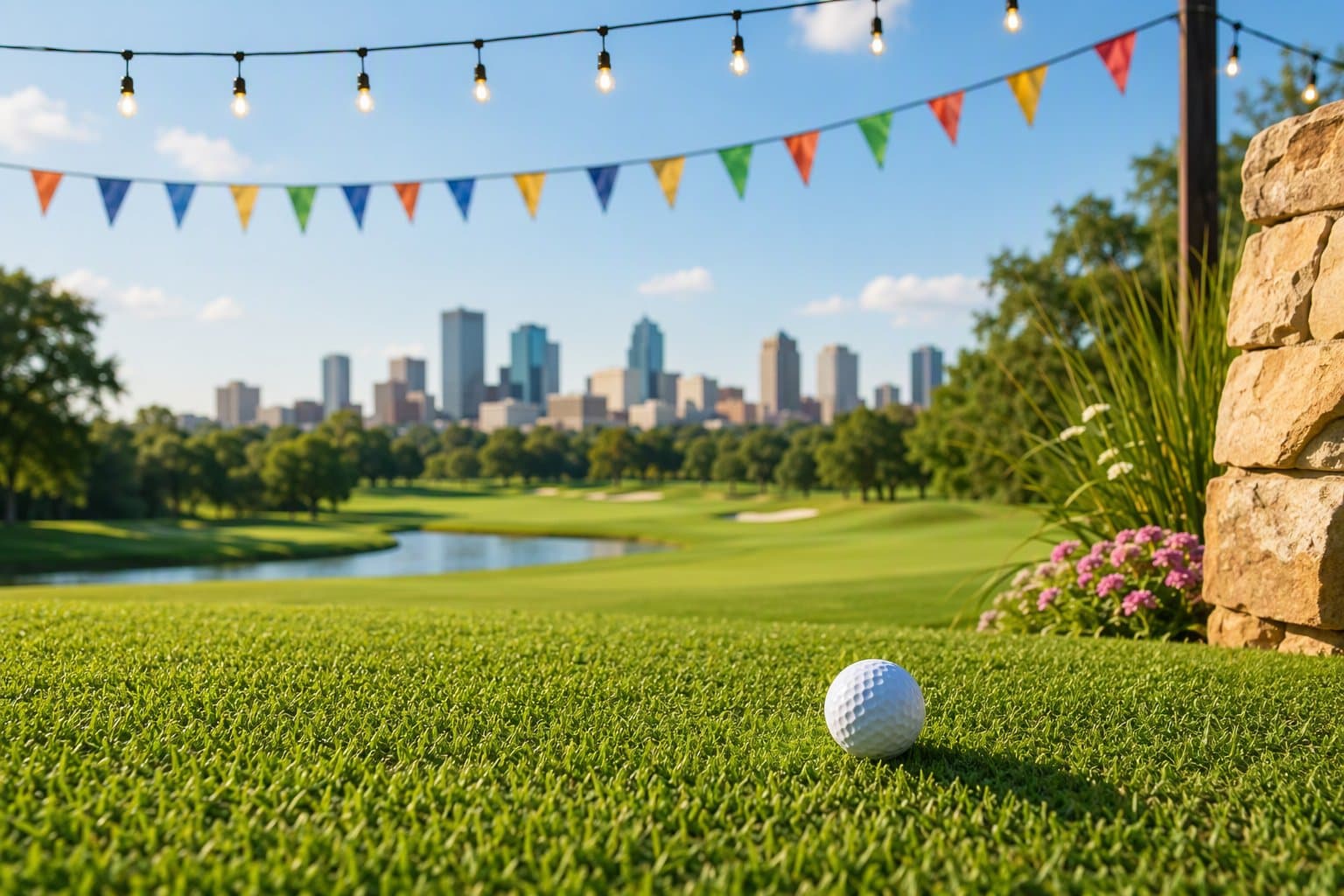 Fort Worth Golf Charity - illustration, Jake Team LLC