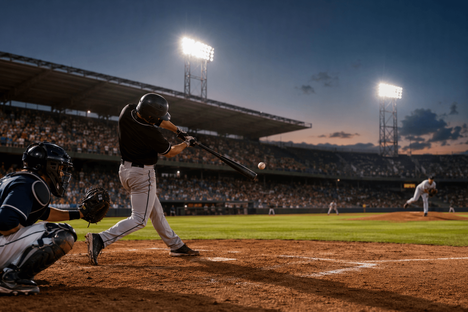 Professional Baseball Game - illustration, Jake Team LLC