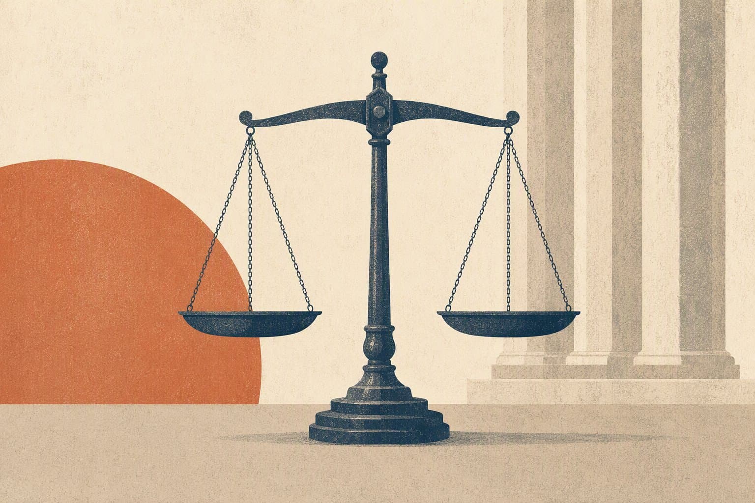 Scales of Justice - illustration, Jake Team LLC