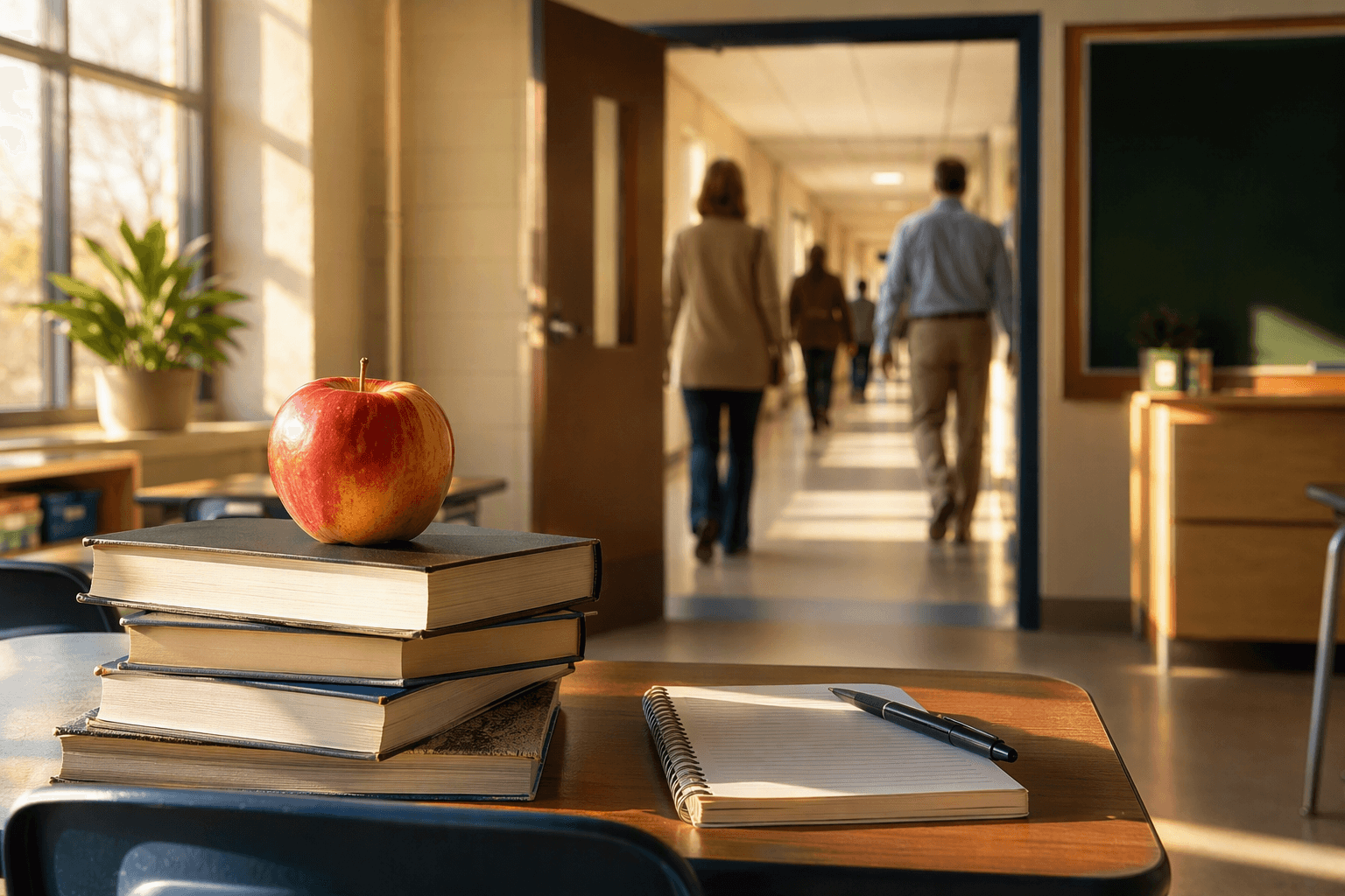 School Leadership Transition - illustration, Jake Team LLC
