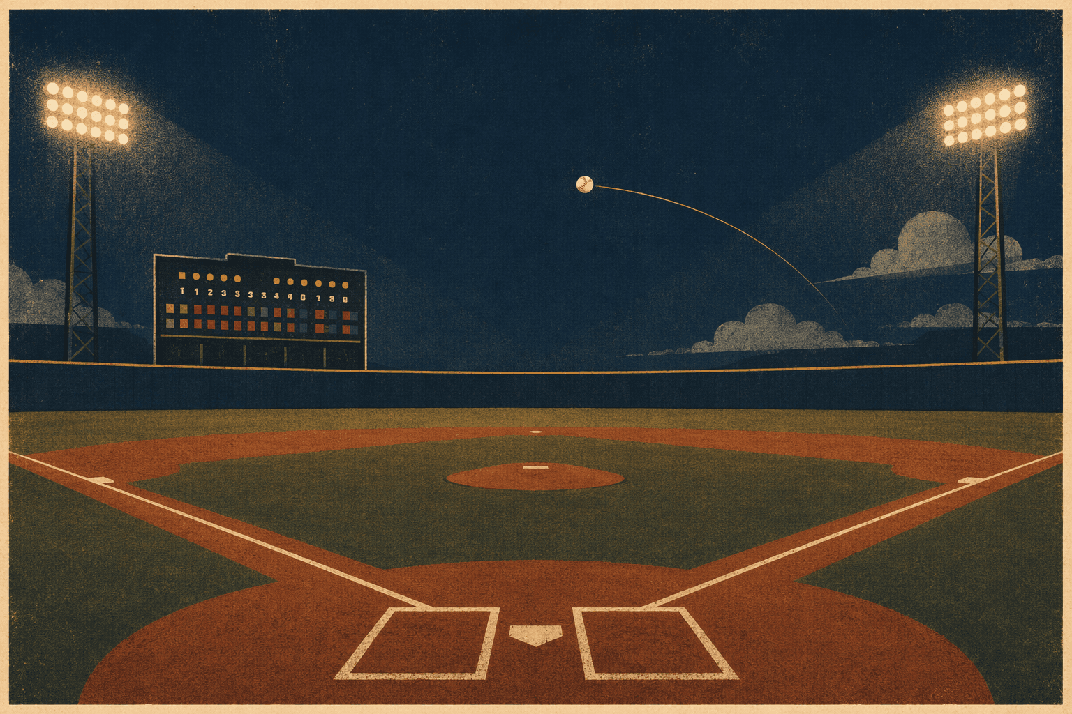 Extra-Inning Baseball - illustration, Jake Team LLC