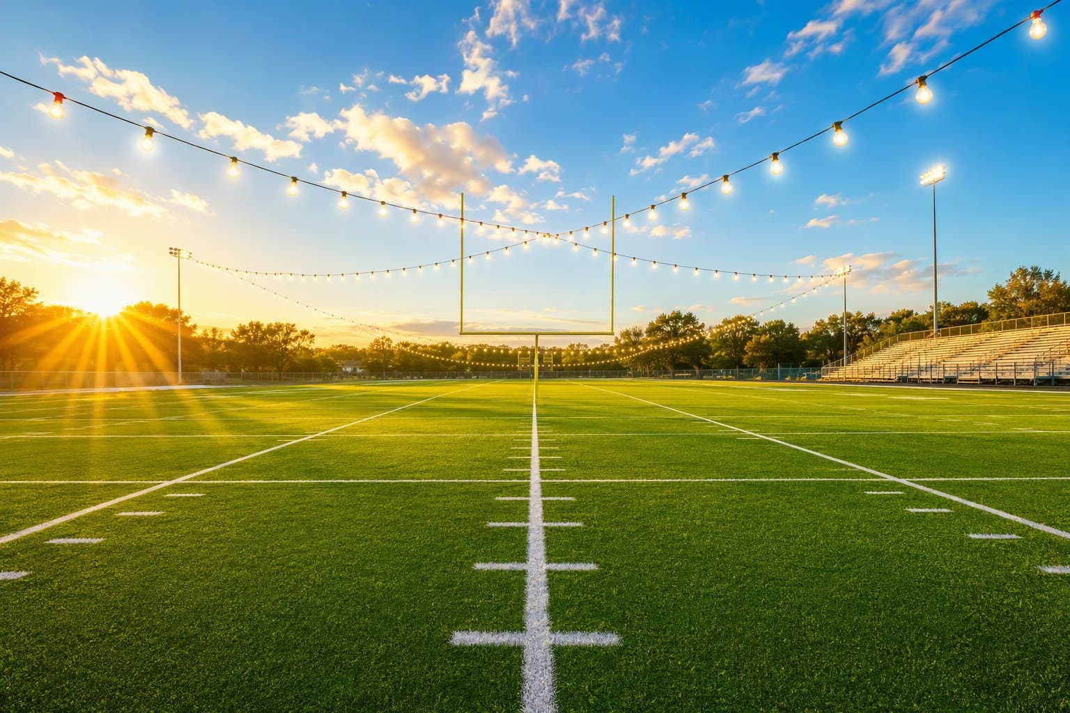 Football Field - illustration, Jake Team LLC