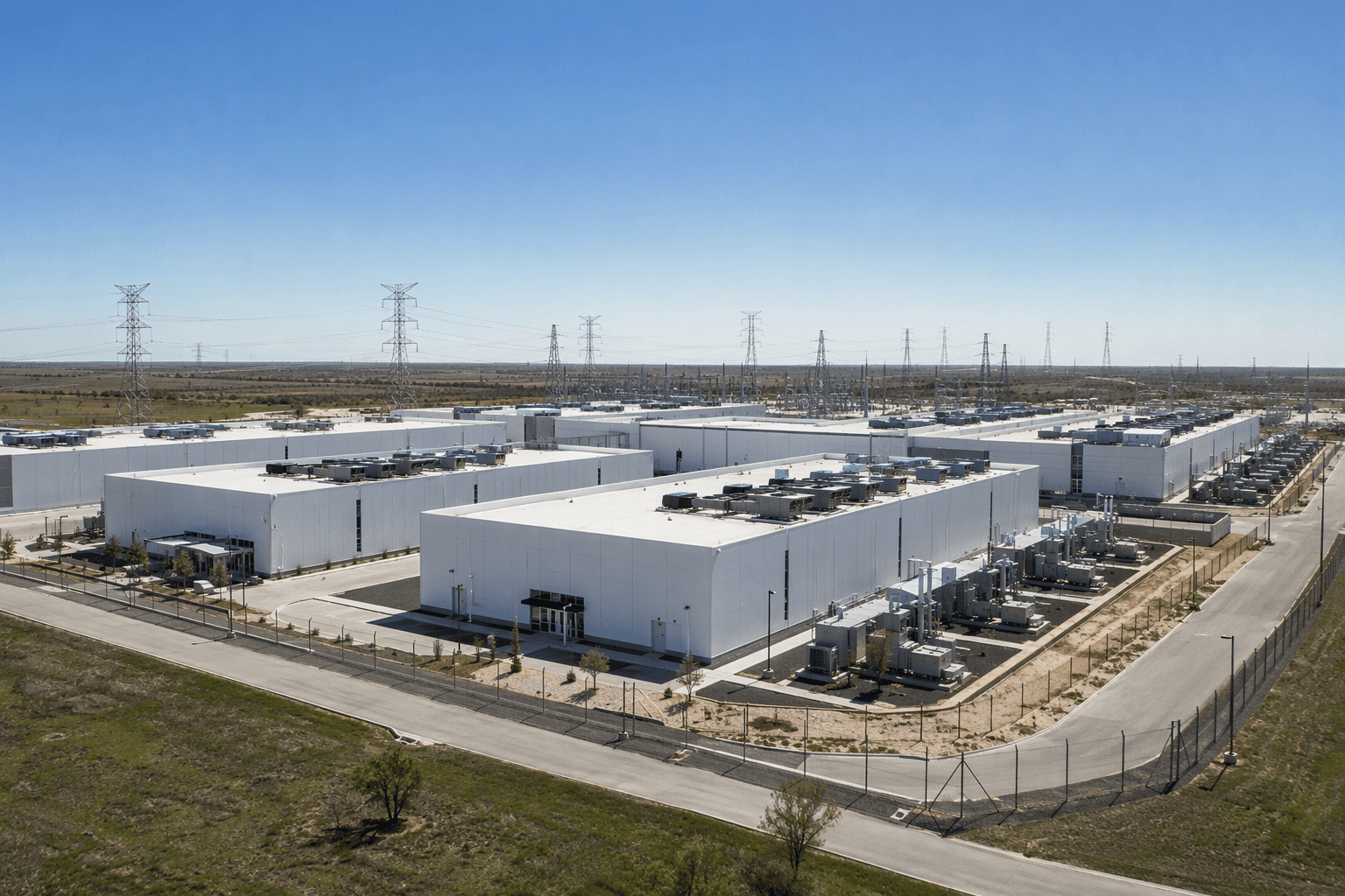 Texas Data Center Infrastructure - illustration, Jake Team LLC