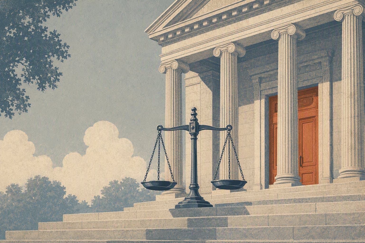 Justice Scales - illustration, Jake Team LLC