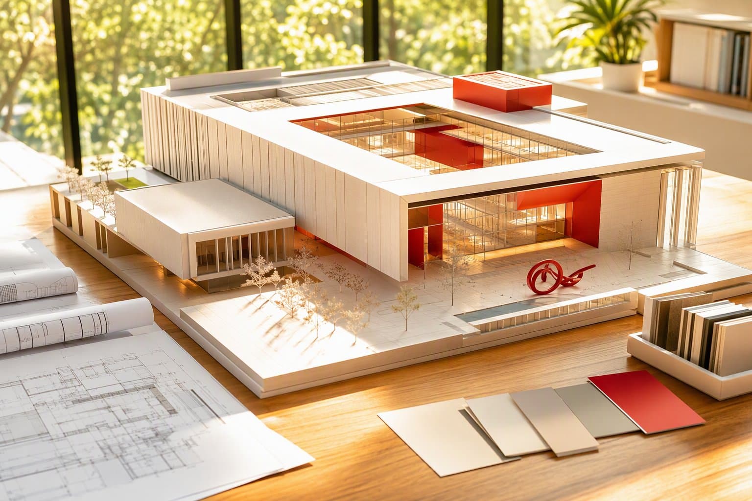 Museum Site Plan - illustration, Jake Team LLC