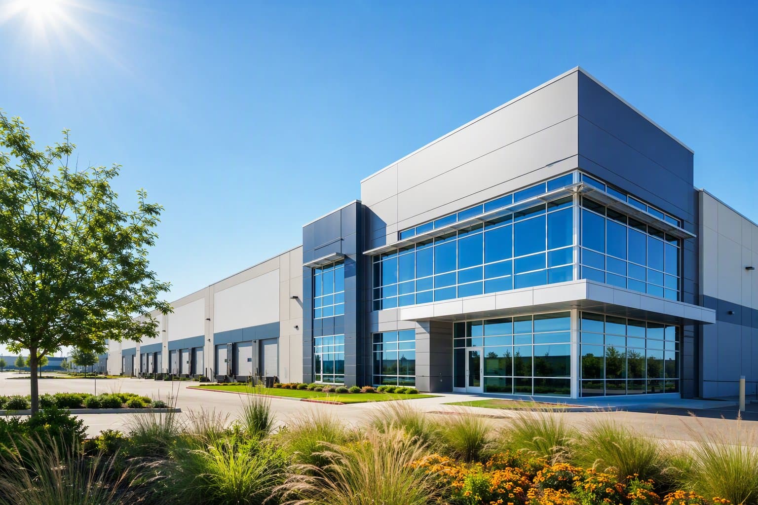 Fort Worth industrial development - illustration, Jake Team LLC