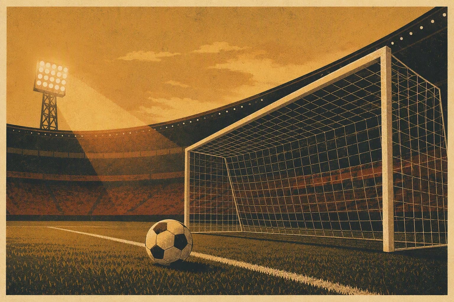 Soccer Victory - illustration, Jake Team LLC
