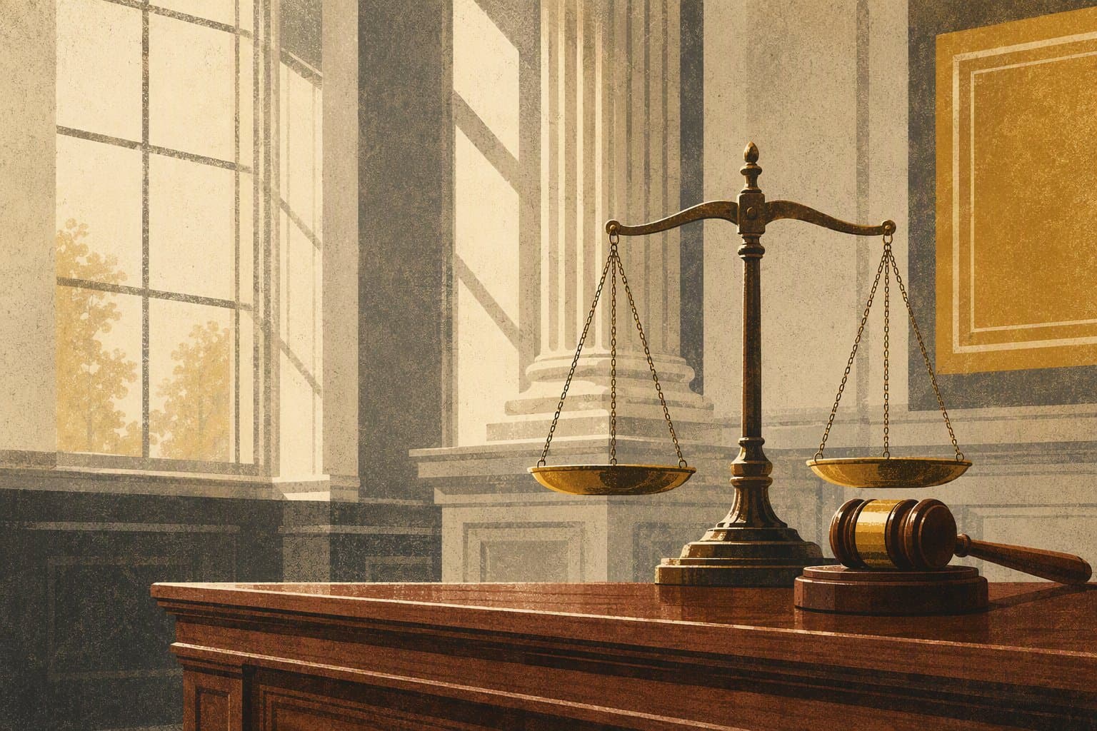 Federal sentencing - illustration, Jake Team LLC