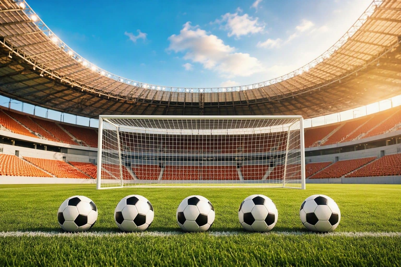 Five-goal soccer win - illustration, Jake Team LLC