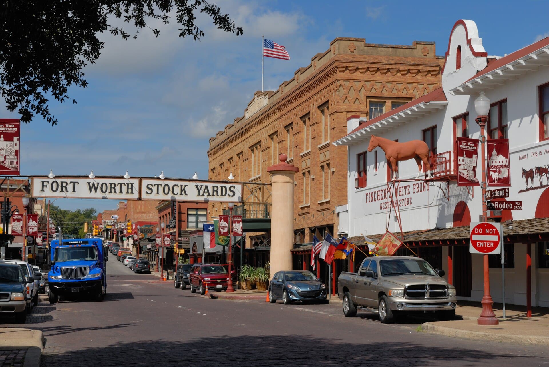 Fort Worth Stockyards. Photo: Mark Fisher / Wikimedia Commons (CC BY-SA 3.0)