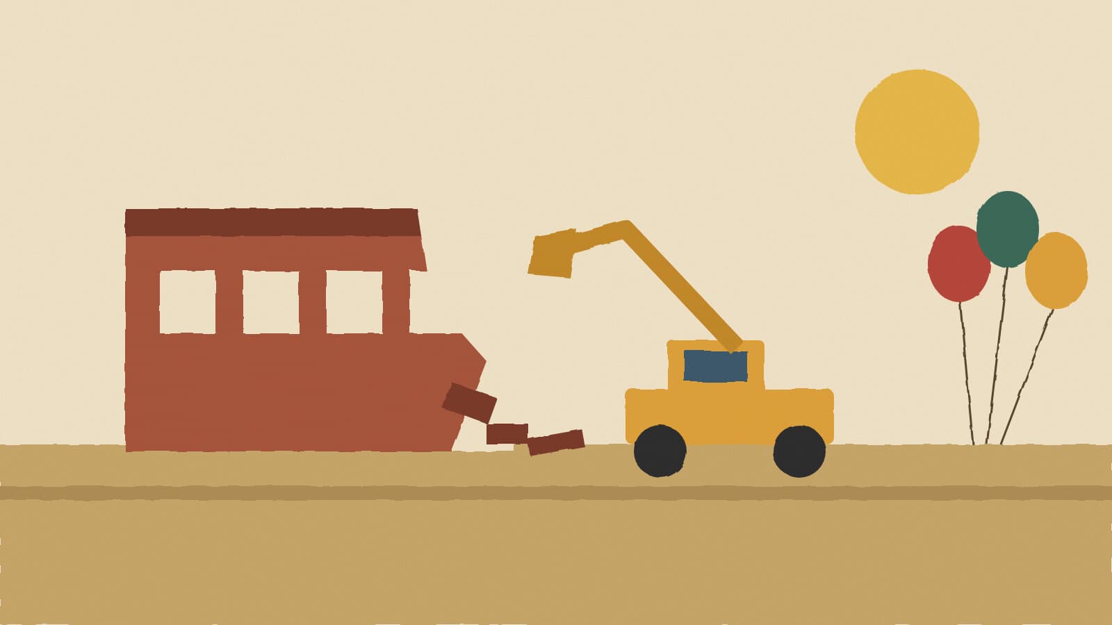 Old center makes way - illustration, Jake Team LLC