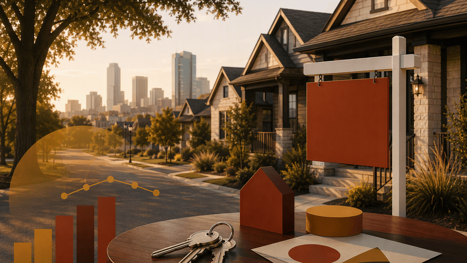 Fort Worth housing market. Illustration: Jake Team LLC