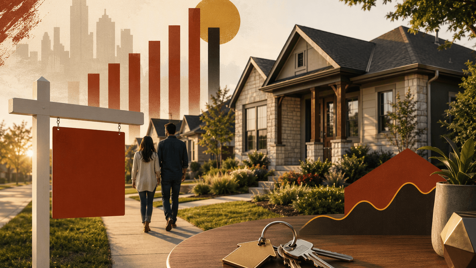 Fort Worth housing market. Illustration: Jake Team LLC