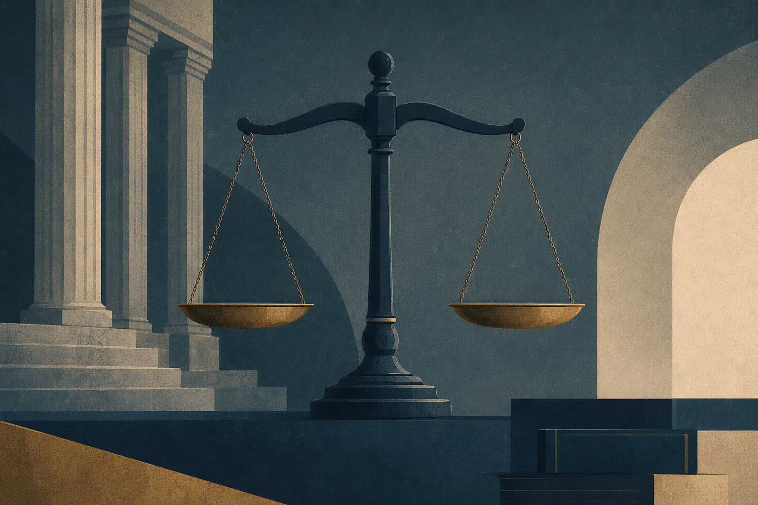 Justice and Order - illustration, Jake Team LLC