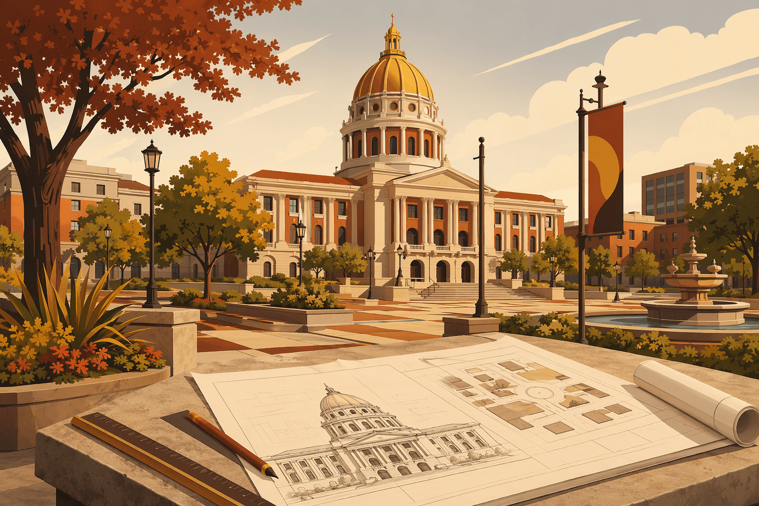Civic Zoning - illustration, Jake Team LLC