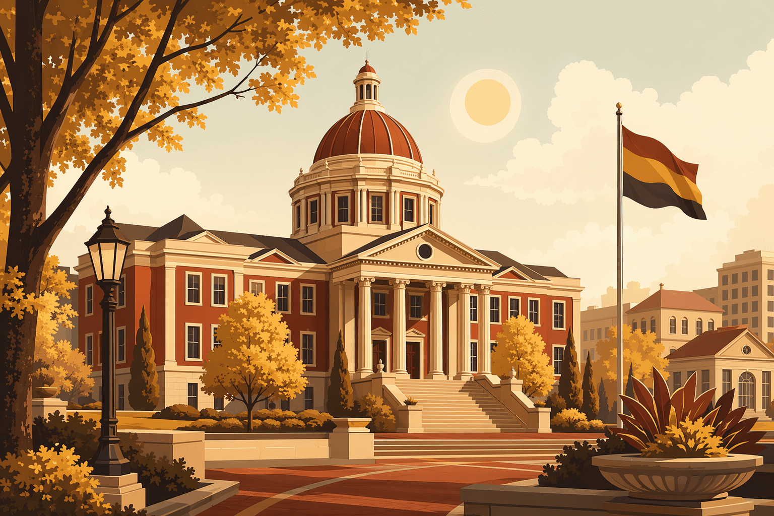 Civic Planning Pause - illustration, Jake Team LLC