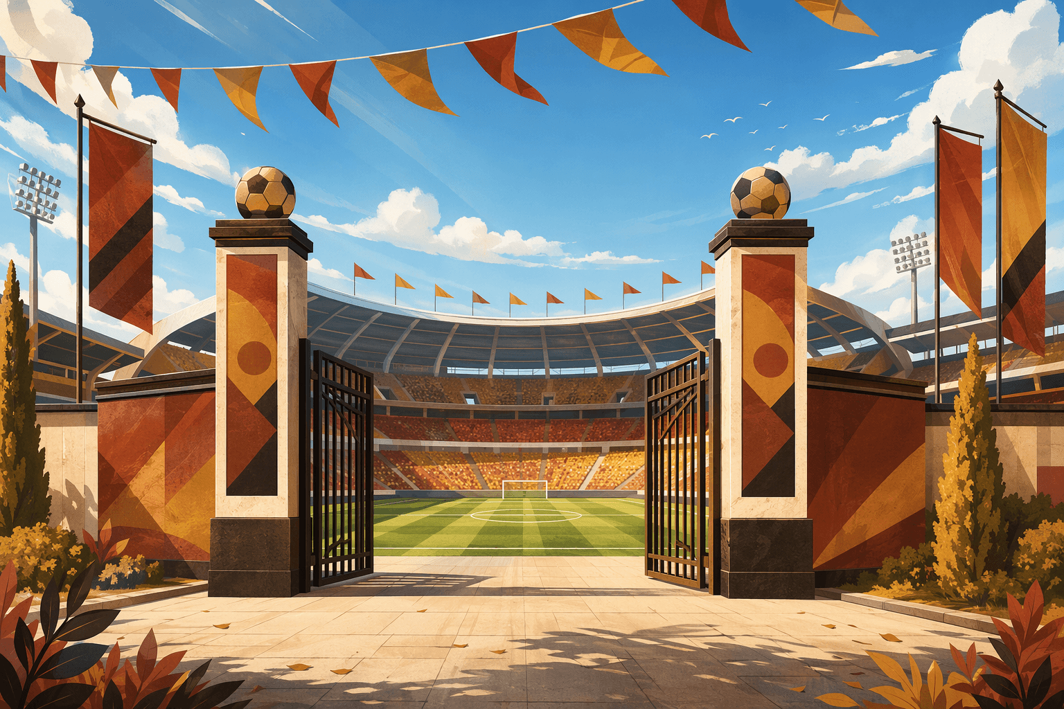Victory Stadium - illustration, Jake Team LLC