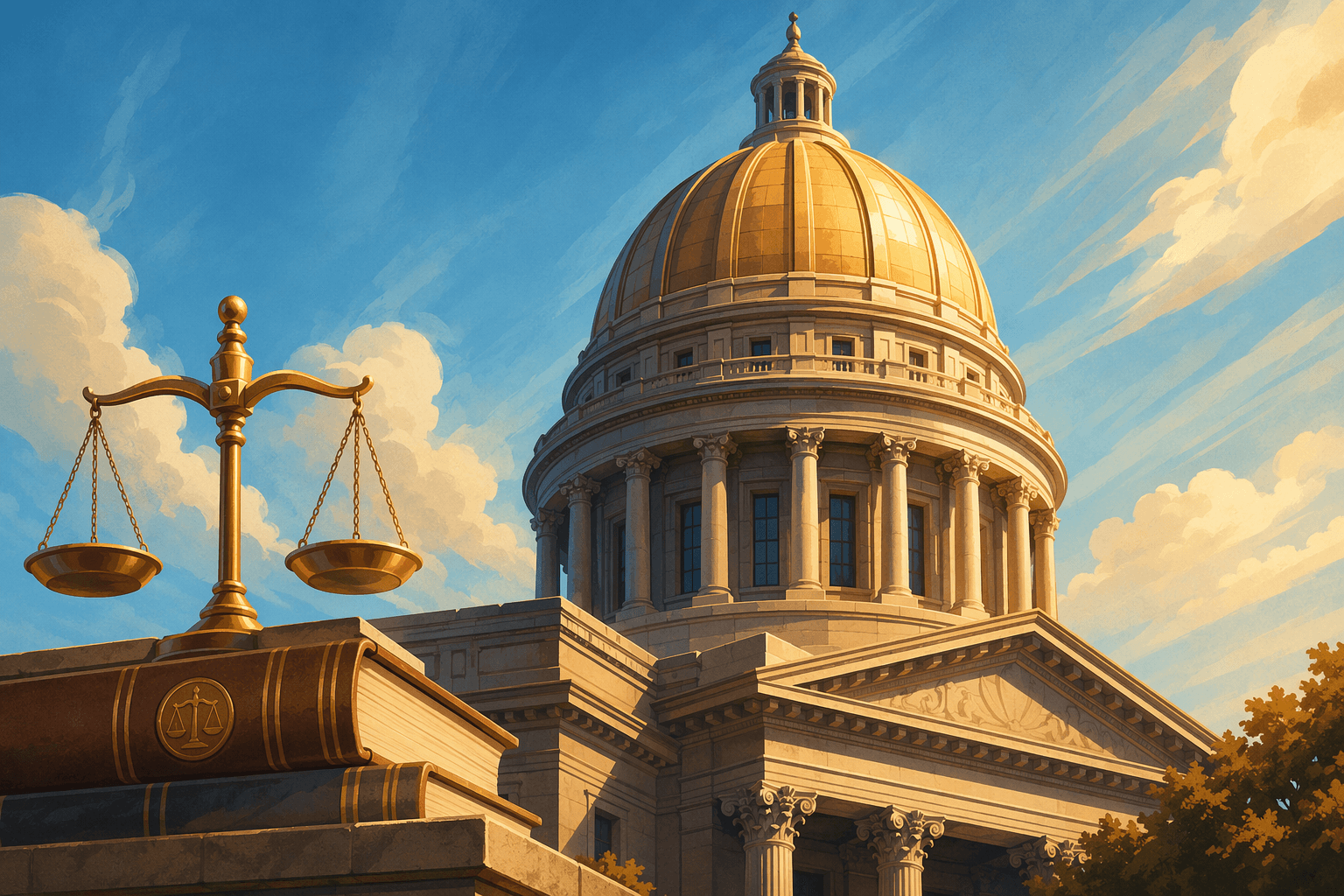 Civic Justice - illustration, Jake Team LLC