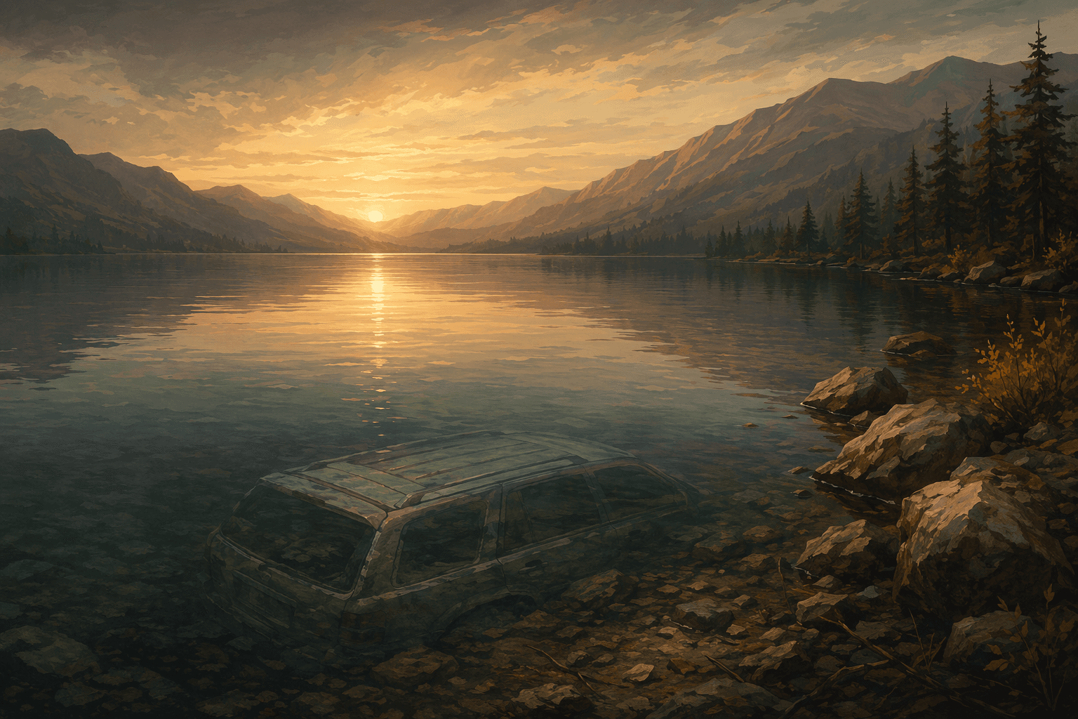 Lake Recovery - illustration, Jake Team LLC