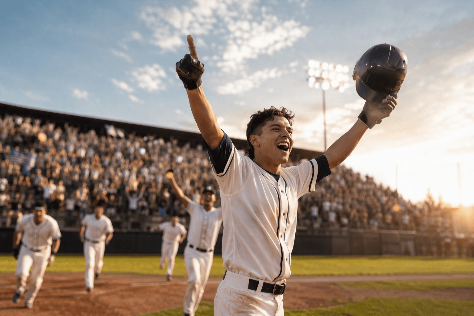baseball victory - illustration, Jake Team LLC