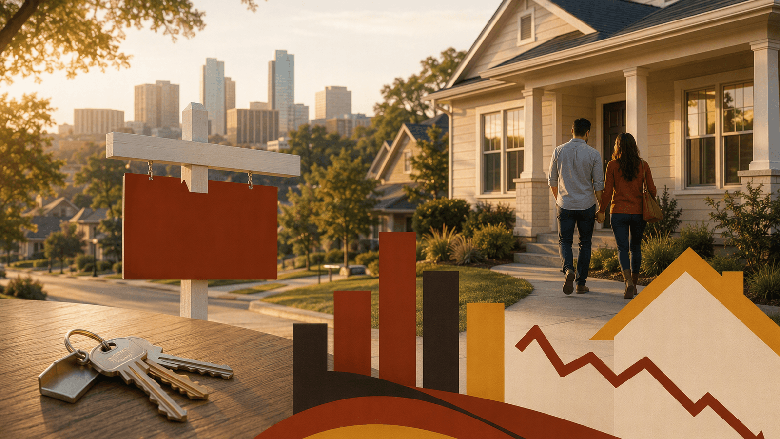 Fort Worth housing market. Illustration: Jake Team LLC